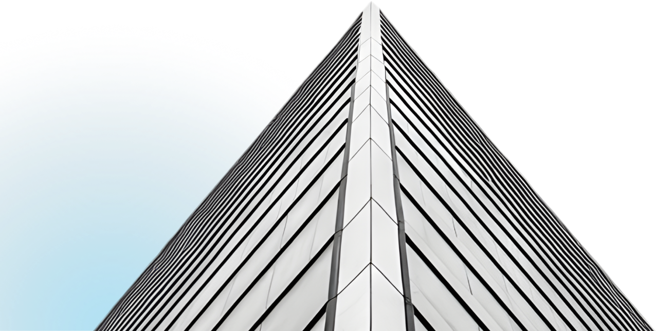 Vista ascendente de lujo simbolizando crecimiento