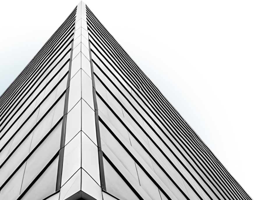 Vista ascendente de lujo simbolizando crecimiento