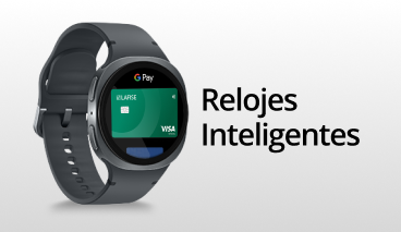 Reloj inteligente Android compatible con billetera digital para realizar pagos sin contacto