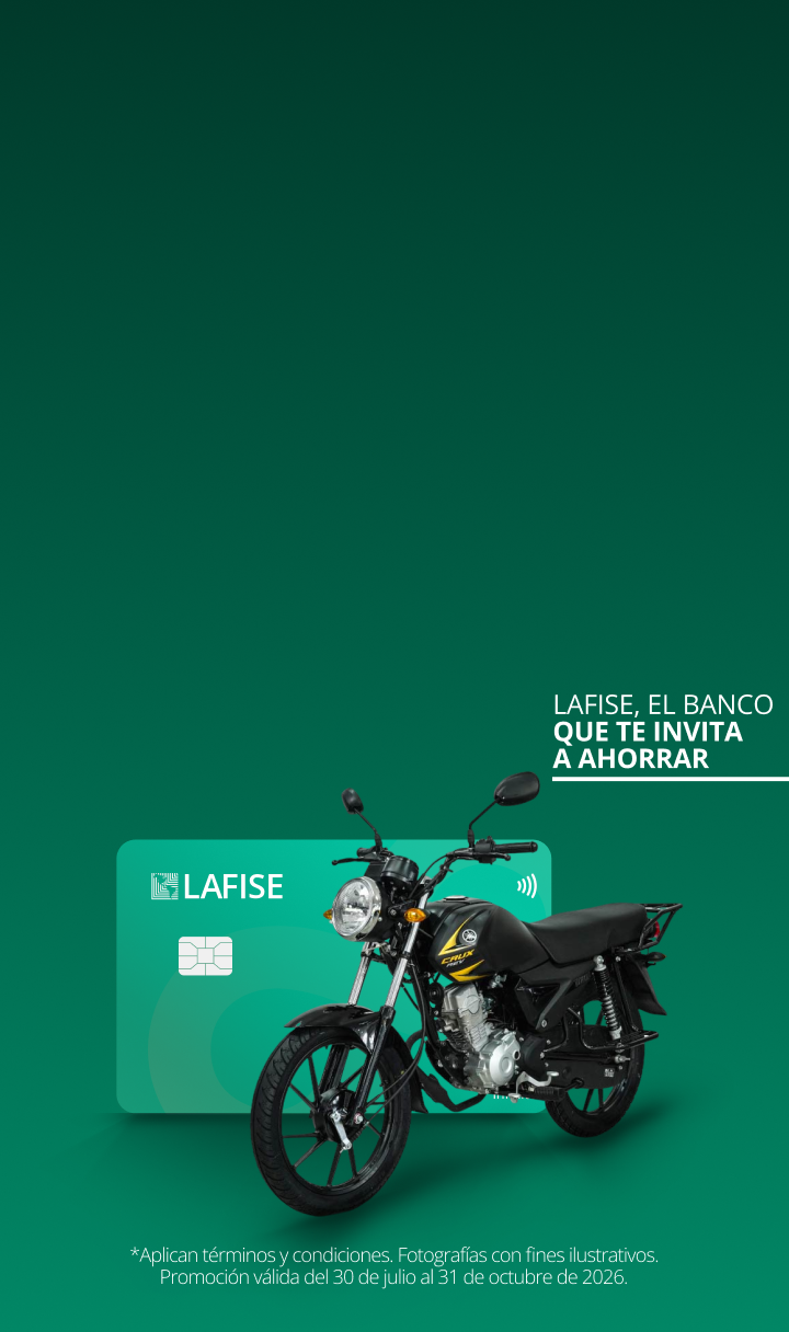 Ahorra y gana motos Yamaha con LAFISE