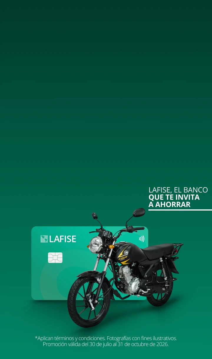 Ahorra y gana motos Yamaha con LAFISE