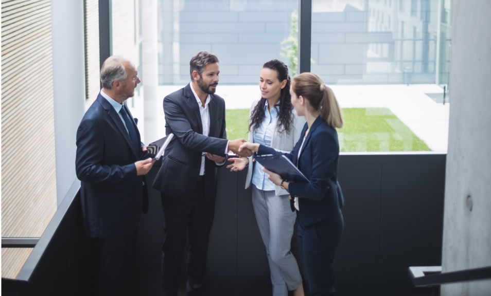 Junta de negocios de empresarios