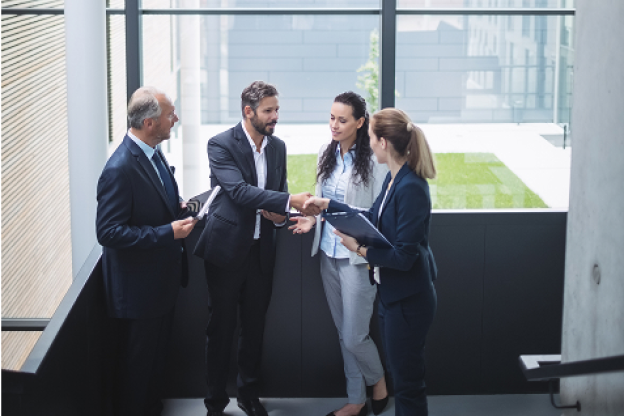 Junta de negocios de empresarios