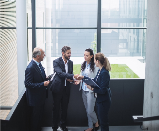 Junta de negocios de empresarios
