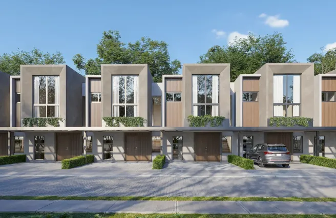 Casa modelo de la inmobiliaria Urbania.