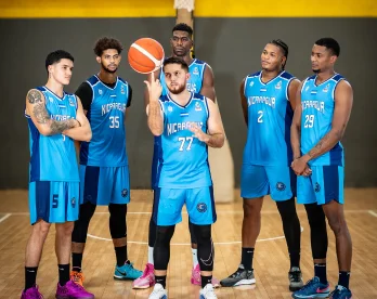Jugadores del equipo de basquetbol, Americup 2025