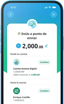 Celular indicando la nueva app de Banco LAFISE Nicaragua, ¡Diseñada para ti, creada para todos!